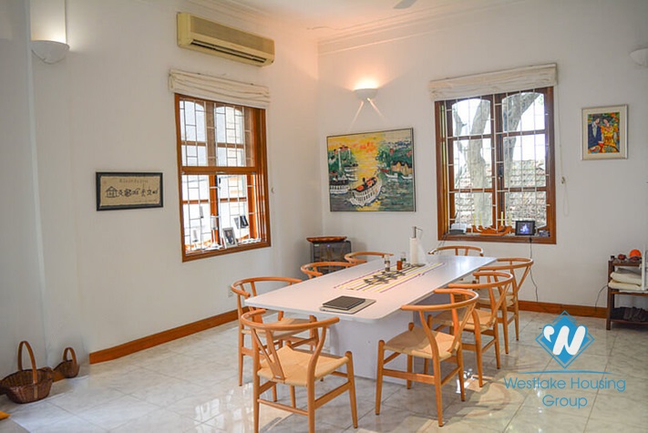 Spacious garden house with swimming pool for rent in Xom Chua area, Tay Ho, Hanoi
