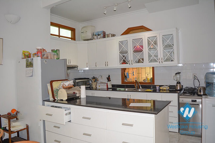 Spacious garden house with swimming pool for rent in Xom Chua area, Tay Ho, Hanoi