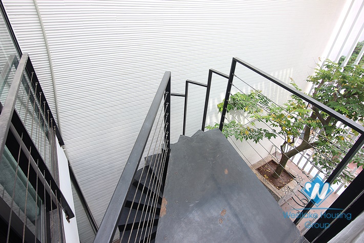 A modern house to rent in Tay Ho with charming and unique design