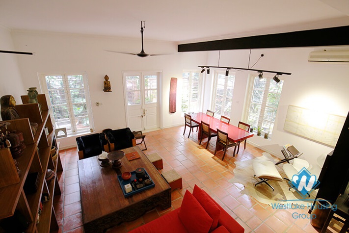 Nice house with garden for rent in Tu Hoa rea, Tay Ho District 