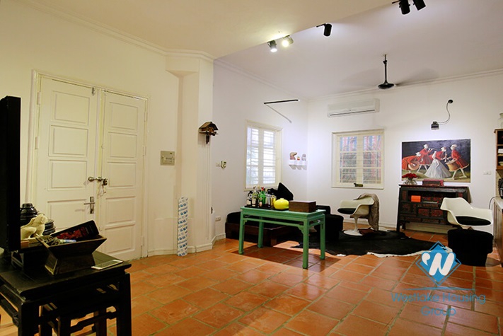 Nice house with garden for rent in Tu Hoa rea, Tay Ho District 