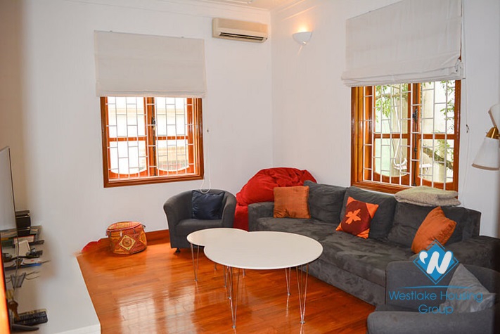 Spacious garden house with swimming pool for rent in Xom Chua area, Tay Ho, Hanoi