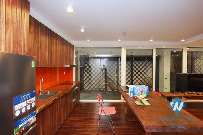 Special design apartment for rent in To Ngoc Van St, Tay Ho District 