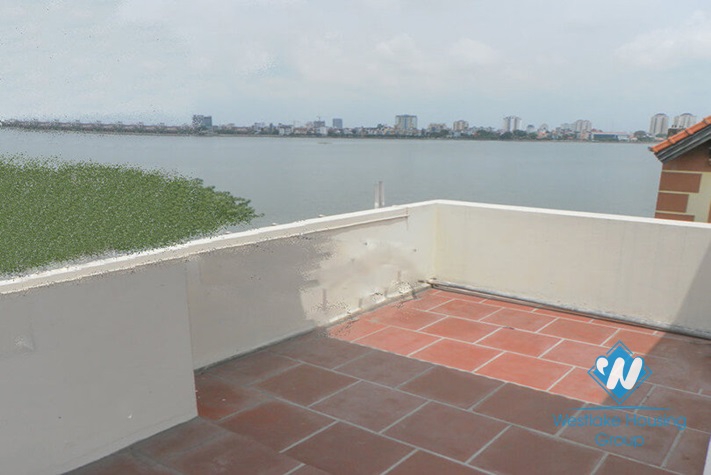 Spacious garden house with swimming pool for rent in Xom Chua area, Tay Ho, Hanoi