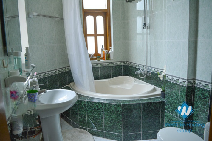 Spacious garden house with swimming pool for rent in Xom Chua area, Tay Ho, Hanoi