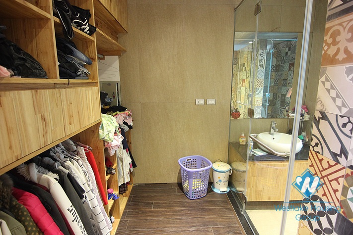 A modern house to rent in Tay Ho with charming and unique design