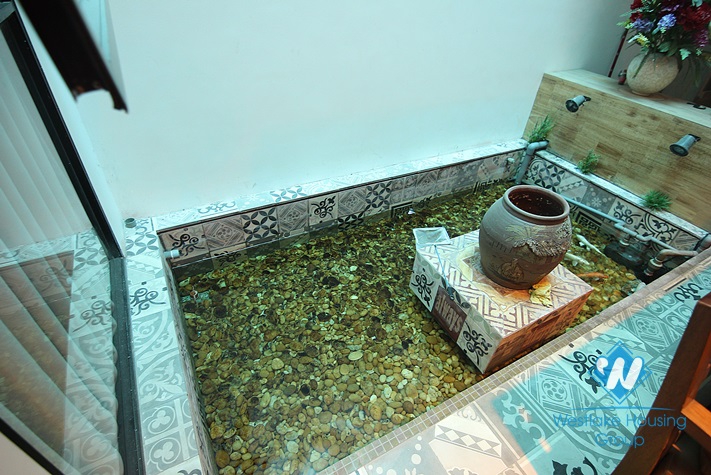 A modern house to rent in Tay Ho with charming and unique design