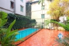 Beautiful house with big swimming pool for rent in Tay Ho District, Ha Noi