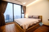 Two bedrooms apartment with nice view for rent in Vinhome Metropolis.