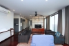 Stunning penthouse apartment for rent in Tay Ho with beautiful lake view balcony
