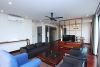 Stunning penthouse apartment for rent in Tay Ho with beautiful lake view balcony