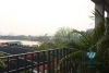 Stunning penthouse apartment for rent in Tay Ho with beautiful lake view balcony