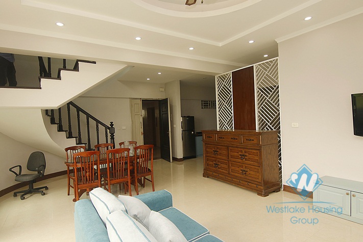 Penhouse with lakeview in Ba Dinh district for rent.