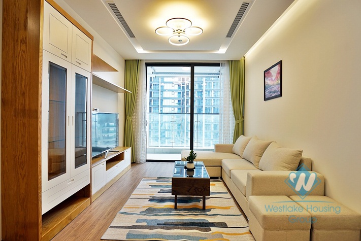 Three bedrooms apartment for rent in M3 tower, Vinhome Metropolis, Ba Dinh.