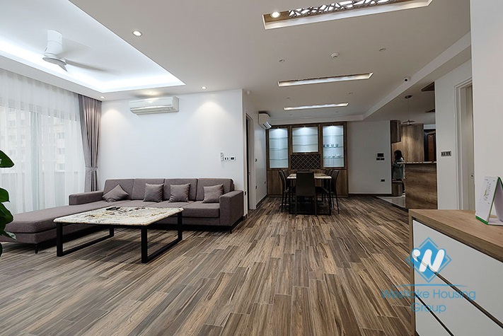 A nice and new 3 bedroom apartment for rent in Ciputra, Tay ho, Ha noi