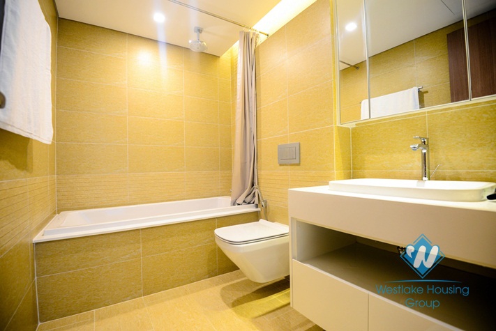 A nice and affordable 2 bedroom apartment for rent in Vinhome Metropolis