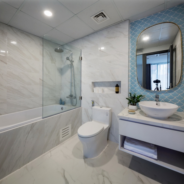 Brand new 02 bedrooms with big balcony for rent in Tay Ho area 