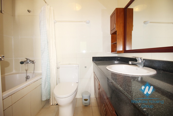 Four bedrooms apartment for rent in Ciputra, Tay Ho, Hanoi.