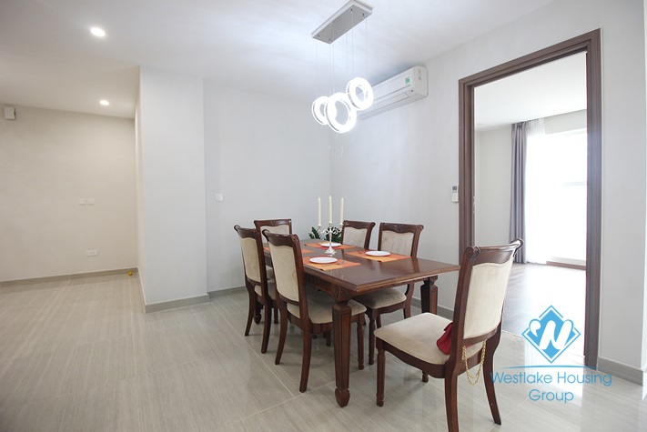 A brand new 3 bedroom apartment for rent in Ciputra, Tay ho