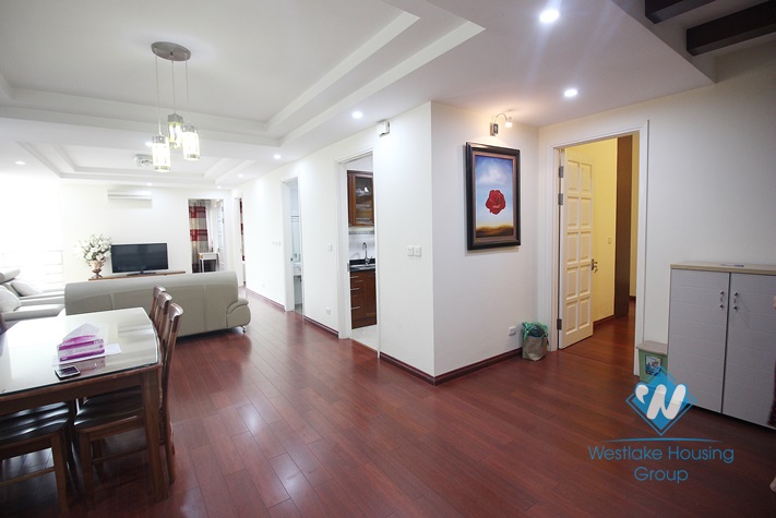 An affordable 3 bedroom apartment for rent in Ciputra, Tay ho