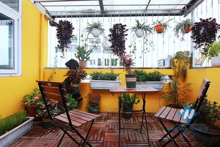 A duplex 3 bedroom apartment for rent in To Ngoc Van, Tay Ho, Ha Noi