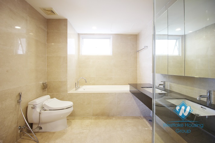 An excellent 4 bedroom apartment for rent in Ciputra L Tower
