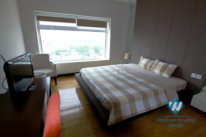 Lovely 3 bedrooms apartment for rent in Hoa Binh Green, Ba Dinh, Ha Noi.