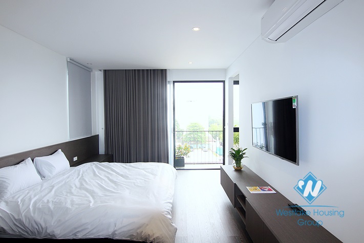 A super and brandnew 1 bedroom apartment for rent in Xuan La st, Tay Ho.