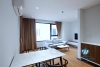Bright and new apartment with 1 bedroom for rent in Tay Ho area.