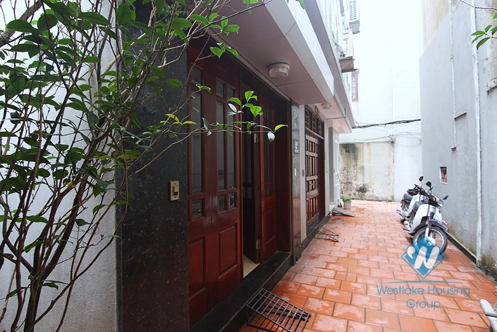 Three bedrooms house with terrace for rent in Au Co st, Tay Ho area.
