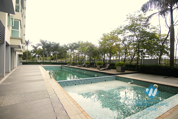 Beautiful duplex apartment for rent near Aeonmall Long Bien, Ha Noi