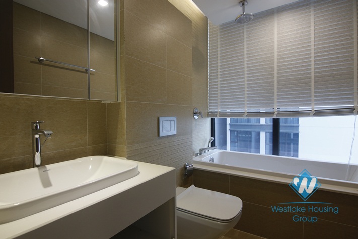 A modern 3 bedroom apartment for rent in Vinhome Metropolis