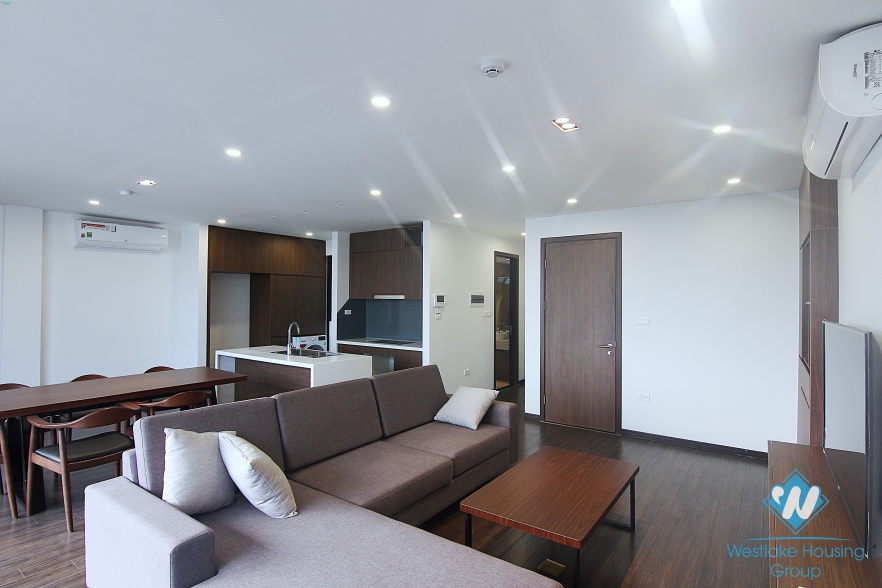 Modern Scandinavian style 2 bedrooms apartment for rent on To Ngoc Van
