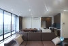 Modern Scandinavian style 2 bedrooms apartment for rent on To Ngoc Van