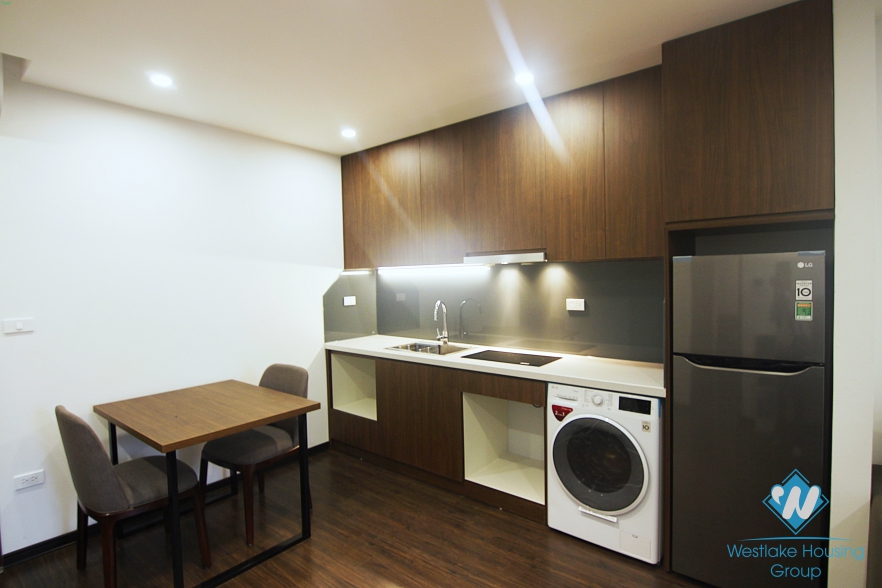 Modern Scandinavian style 1 bedroom apartment for rent on To Ngoc Van