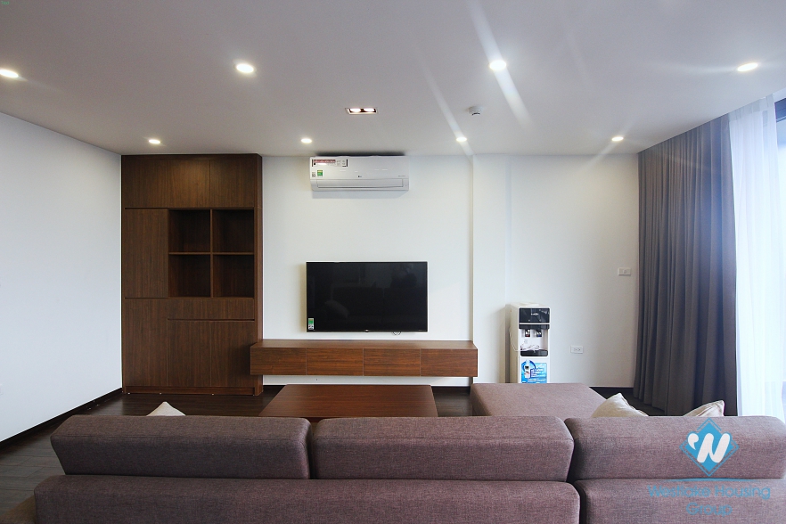 Modern Scandinavian style 2 bedrooms apartment for rent on To Ngoc Van