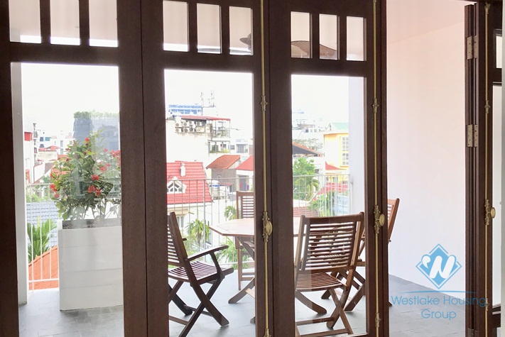 A splendid 4 bedroom apartment for rent on To Ngoc Van, Tay Ho
