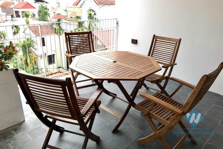 A splendid 4 bedroom apartment for rent on To Ngoc Van, Tay Ho