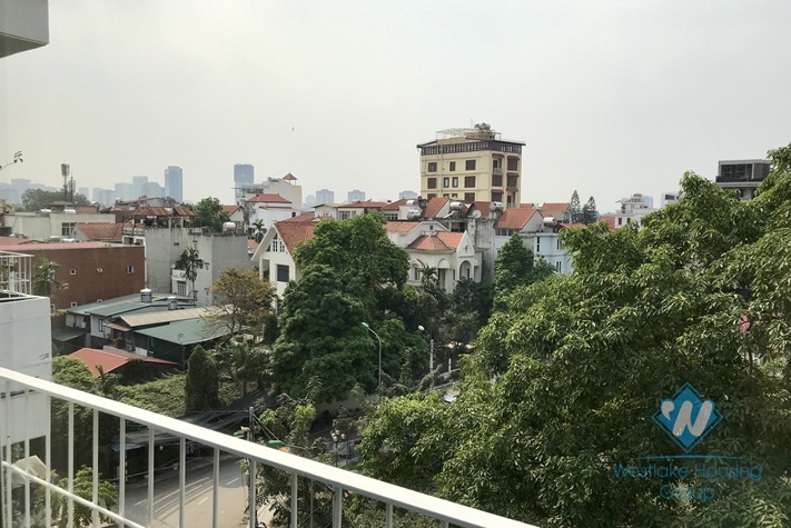 A splendid 4 bedroom apartment for rent on To Ngoc Van, Tay Ho