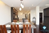 Spacious 4 bedrooms rental apartment on Dang Thai Mai street, Tay Ho, Hano