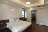 Modern and clean 1 bedroom apartment near Lotte tower for rent in Lieu Giai, Ba Dinh.
