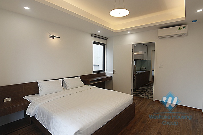 Modern and clean 1 bedroom apartment near Lotte tower for rent in Lieu Giai, Ba Dinh.