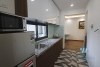 Modern and clean 1 bedroom apartment near Lotte tower for rent in Lieu Giai, Ba Dinh.