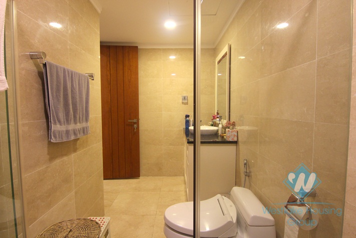 Highfloor well planned 4 bedrooms apartment for rent in Ciputra, Hanoi, Vietnam