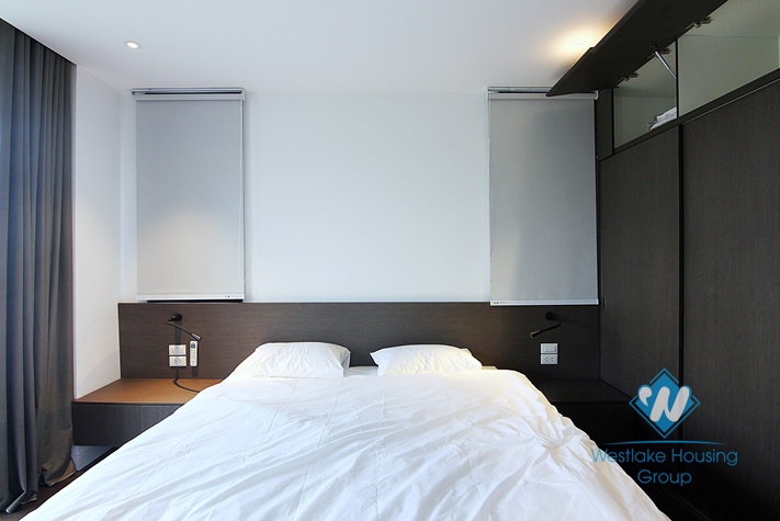 Luxurious and brand-new 1 bedroom apartment for ren in To Ngoc Van, Tay Ho, Ha Noi.