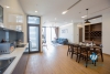 Bright and morden 3 bedrooms apartment for rent in Vinhome Metropolis, Lieu Giai, Ba Dinh.