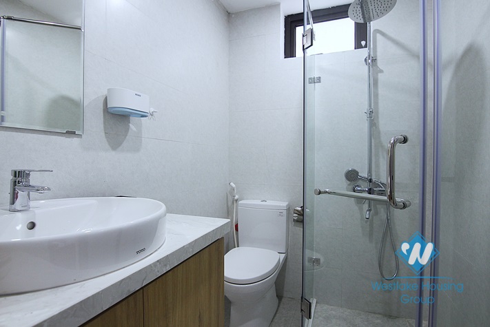 Bright and brandnew 2 bedrooms apartment for rent in Tay Ho area.