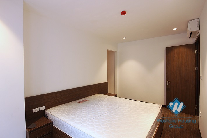 Nice apartment on the ground floor for rent in To Ngoc Van st, Tay Ho District 
