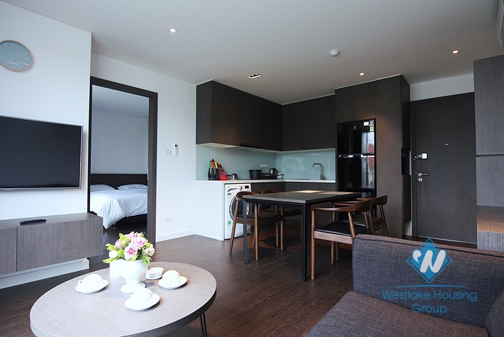 Luxurious and brand-new 1 bedroom apartment for ren in To Ngoc Van, Tay Ho, Ha Noi.