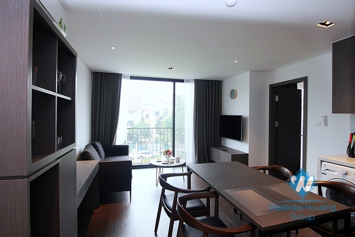 Luxurious and brand-new 1 bedroom apartment for ren in To Ngoc Van, Tay Ho, Ha Noi.